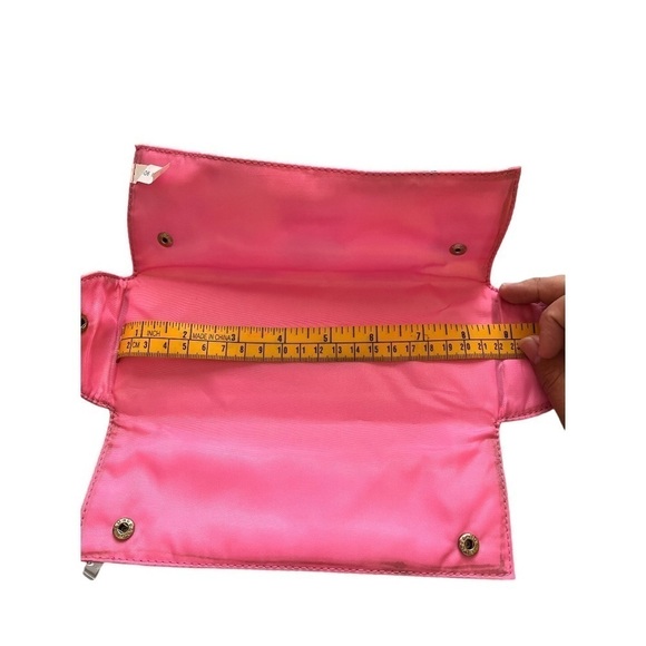 Tartan & twine macaroon print baby pink fabric case - Picture 4 of 5